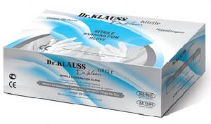 Перчатки Dr.Klauss текст.L (50пар)